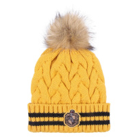 HAT TRICOT POM POM HARRY POTTER HUFFLEPUFF