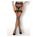 Dámské punčochy LivCo Corsetti Fashion LivCo_Corsetti_Fashion_Stockings_Tamerin_Black