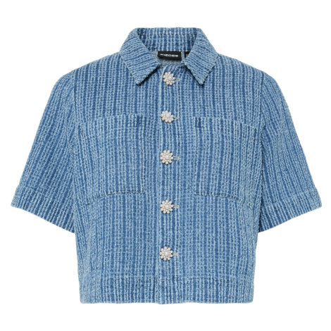 PIECES Halenka 'PCMALBA' modrá džínovina