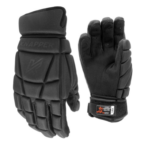 Hokejbalové rukavice Knapper AK2, Junior, černá, 12"