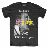 Sex Pistols tričko, We Stock Black, pánské
