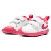 NIKE Sportovní boty 'Pico 5' pink / bílá