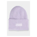 Dámská zimní čepice s logem 4F fialová