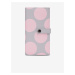 Šedo-růžová dámská puntíkovaná peněženka VUCH Mora