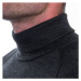 SENSOR MERINO BOLD pánské triko dl.rukáv roll neck anthracite gray
