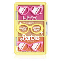 NYX Professional Makeup Barbie Mini Cheek Palette minipaletka tvářenek 28 g