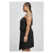 Urban Classics Ladies Viscose Short Bandeau Dress black