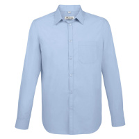 SOĽS Baltimore Fit Pánská košile s dlouhým rukávem SL02922 Sky blue
