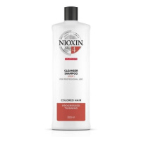 Nioxin Čisticí šampon pro jemné barvené výrazně řídnoucí vlasy System 4 (Shampoo Cleanser System