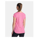 Dámské bavlněné triko Kilpi NELLIM-W růžová