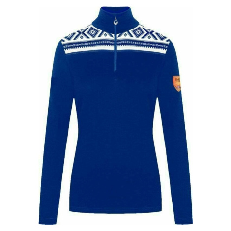 Dale of Norway Cortina Basic Womens Sweater Ultramarine/Off White Svetr