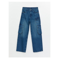 LC Waikiki Wideleg Women's Cargo Jean Pants