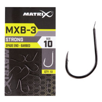 Matrix háčky mxb-3 barbed spade end black nickel 10 ks - 10