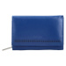 Dámská kožená malá peněženka Bellugio Gialla, tmavě modrá