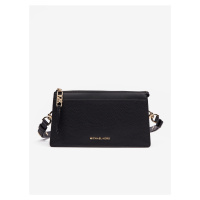 Černá dámská kožená crossbody kabelka Michael Kors Empire Xbody