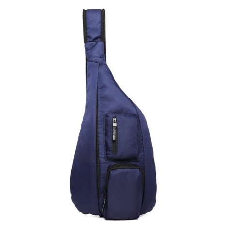 Tmavě modrý sportovní voděodolný batoh přes rameno Luke Lulu Bags