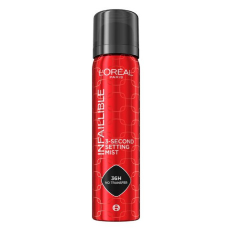 L´Oréal Paris Fixační sprej na make-up Infaillible (3 Second Setting Mist) 75 ml L’Oréal Paris