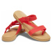 Dámské sandále Crocs TULUM TOE Sandal červená
