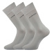 Boma Comfort Pánské společenské ponožky - 3 páry BM000000559300107879 světle šedá