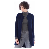 Z6603 DEWBERRY WOMEN'S COAT-NAVY BLUE