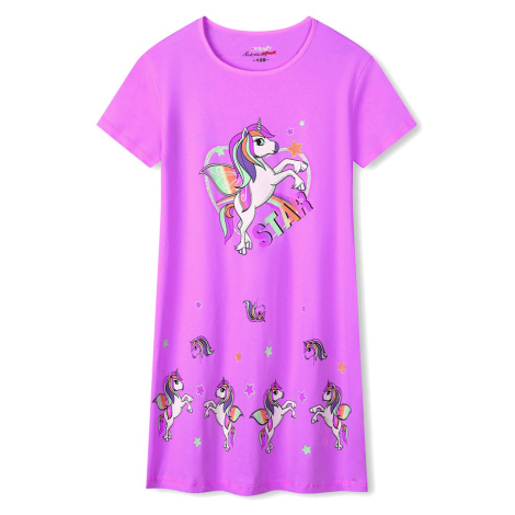 Dívčí noční košile KUGO MN1766, fialková Barva: Fialková