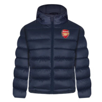 FC Arsenal dětská zimní bunda Quilted navy