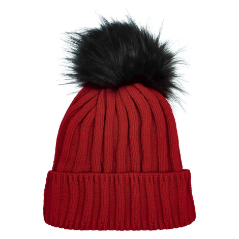 Trendová dámská zimní čepice Ezora, červená Delami