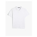 Koton Polo Neck T-Shirt Slim Fit Buttoned Short Sleeve