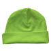 Link Kids Wear Kojenecká bavlněná čepice X944 Lime Green