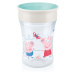 NUK Magic Cup Peppa Pig hrnek s víčkem 8m+ 230 ml