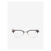 Hnědé dámské brýle proti modrému světlu Tenby Design Brown