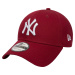 VÍNOVÁ PÁNSKÁ KŠILTOVKA NEW ERA 9FORTY NEW YORK YANKEES MLB LEAGUE ESSENTIAL CAP 80636012
