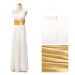 jednoduché bílé svatební šaty Katharine