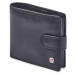 Pánská kožená peněženka Nordee GW-04 RFID černá