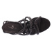 jiná značka NA-KD sandály na podpatku< Barva: Černá