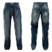 Pánské moto jeansy PMJ Boston Swot Barva modrá