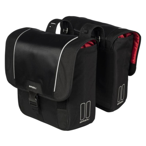 BASIL Cyklistická taška - SPORT DESIGN-DOUBLE BAG - černá
