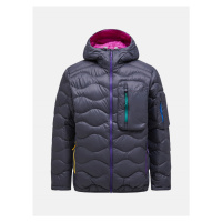 Bunda peak performance m helium utility down hood jacket šedá