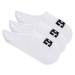 Ponožky DC SPP LINER 3PK SNOW bílá