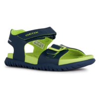 Geox J SANDAL FUSBETTO B. A Dětské sandály, tmavě modrá, velikost