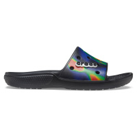 Dámské pantofle Crocs CLASSIC Slide Solarized černá/tmavě modrá