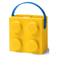 LEGO Storage HANDLE BOX Box na svačinu, žlutá, velikost