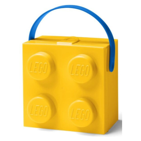 LEGO Storage HANDLE BOX Box na svačinu, žlutá, velikost