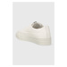 Kožené sneakers boty Barbour Lago bílá barva, MFO0698WH12