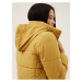 Žlutá dámská voděodpudivá zimní bunda Marks & Spencer Thermowarmth™