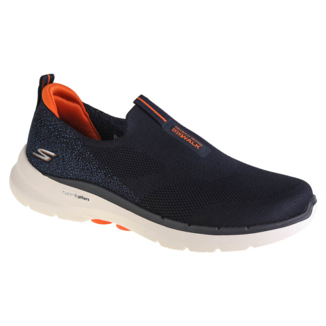 MODRÉ PÁNSKÉ TENISKY SKECHERS GO WALK 6 Modrá