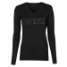 Guess ODETTE VN LS SWEATER Černá