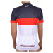 Cyklistický dres inSPORTline Pro Team černo-červeno-bílá