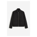 H & M - Keprová bunda Regular Fit - černá