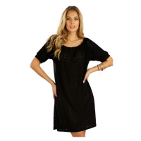 Dámské šaty s krátkým rukávem Litex 5E026 | černá